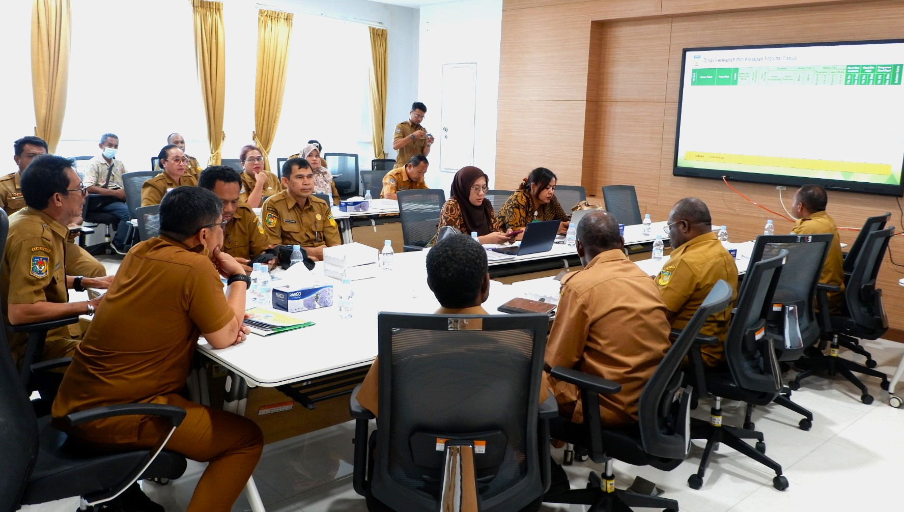 Pemprov Papua Gelar Rapat  Administrasi Pembangunan Paket Strategis Tahun 2025