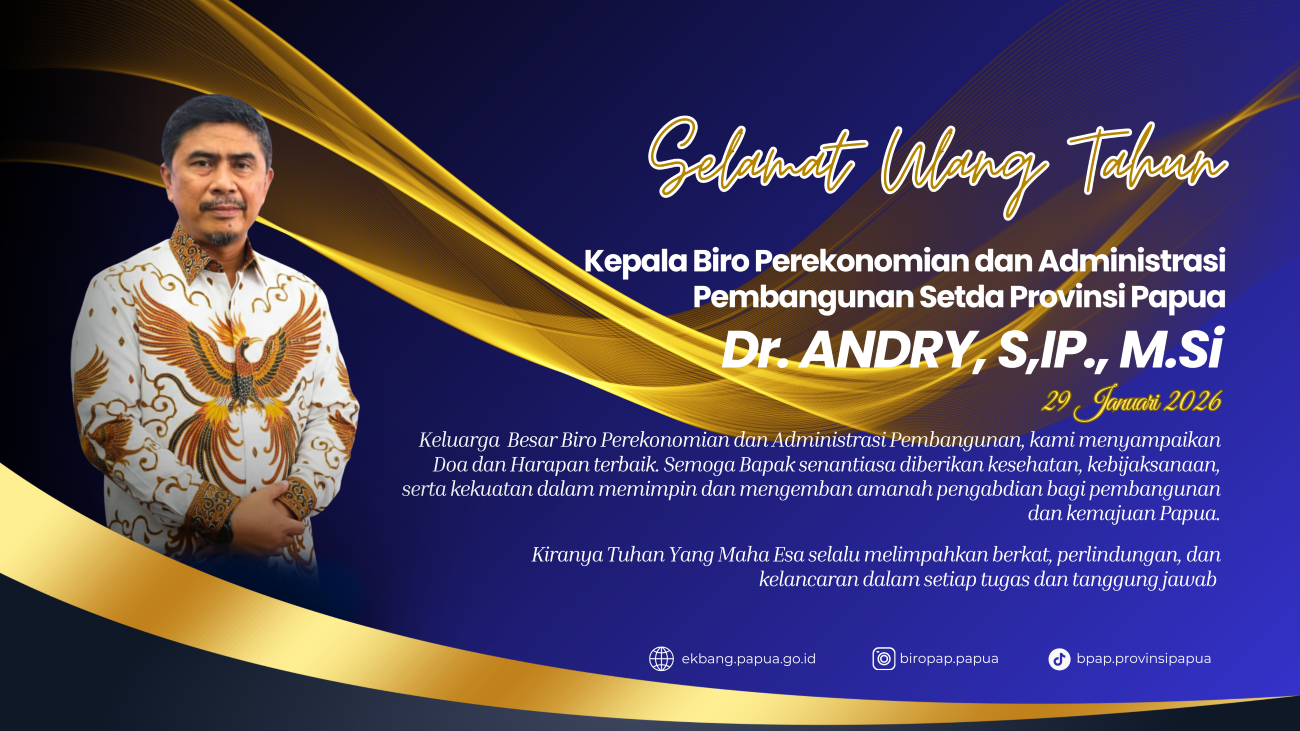 Selamat ulang tahun Bapak Dr. ANDRY, S.IP.,M.Si