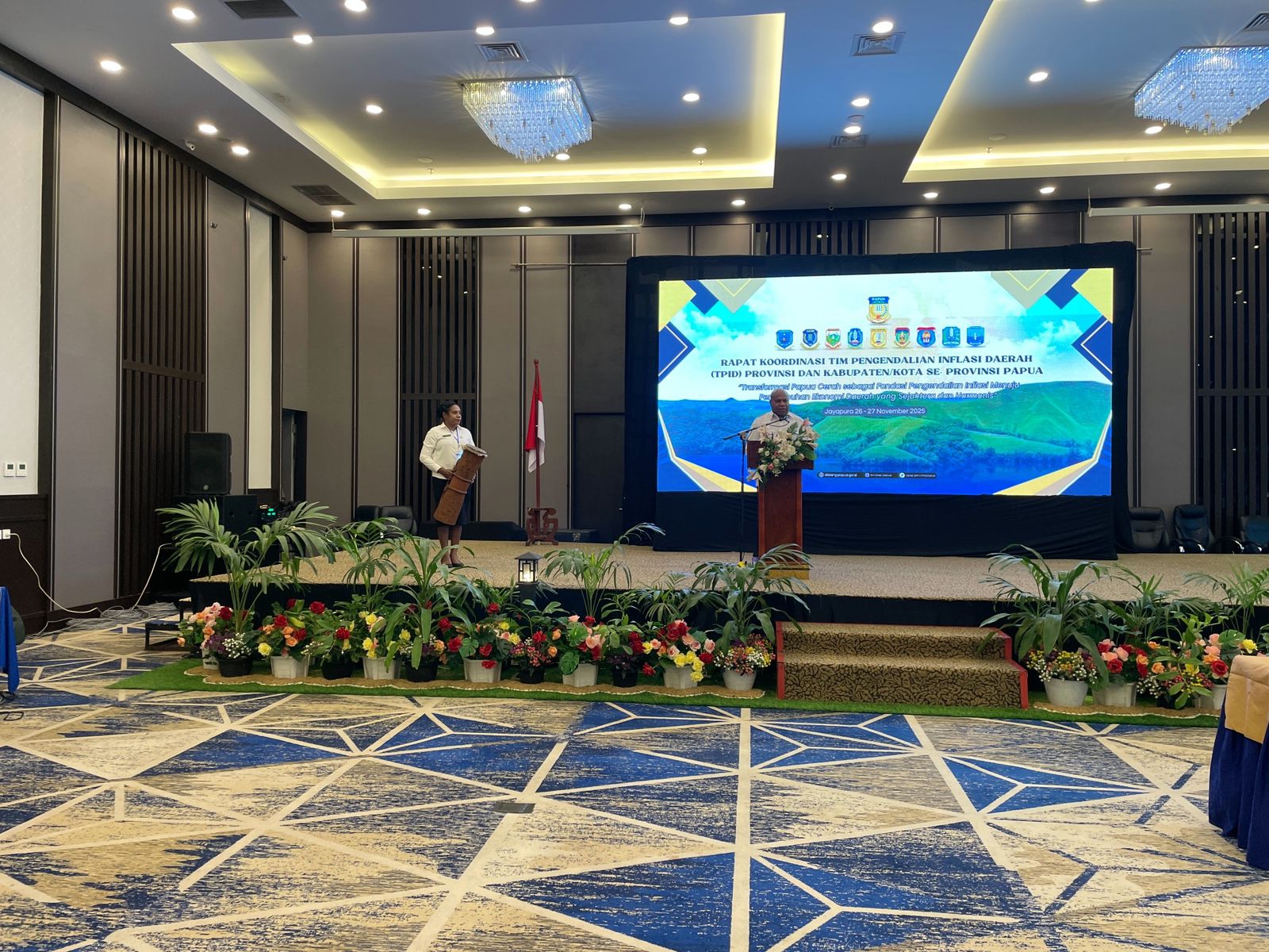 Rapat Koordinasi Tim Pengendalian Inflasi Daerah (TPID) Provinsi Papua.
